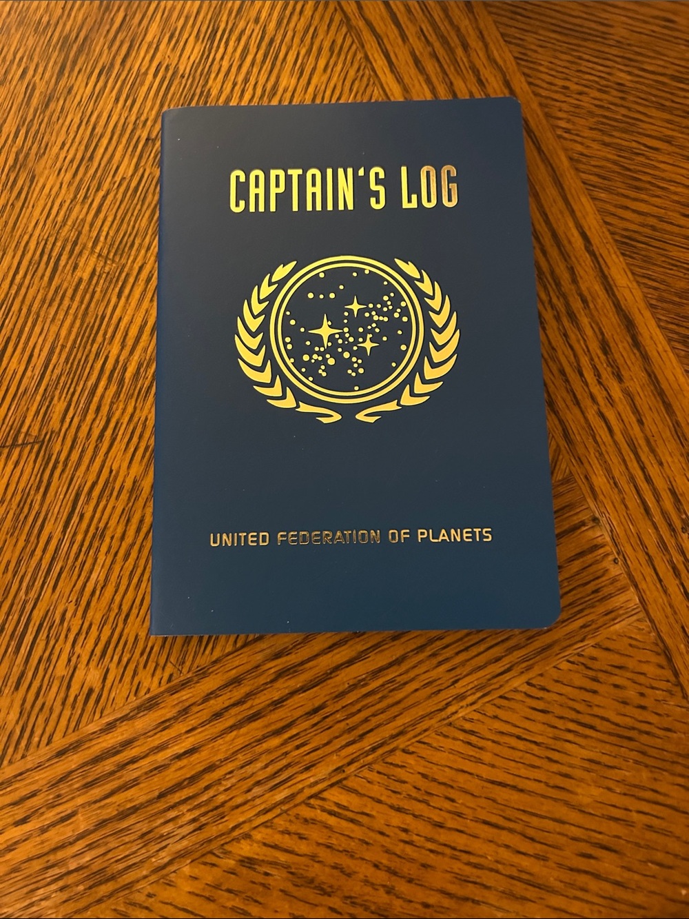 The Unemployed Philosophers Guild Star Trek Captain's Log UFP Notebook